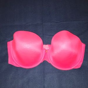 Victoria Secret Lined Strapless Bra